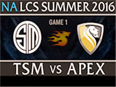 2016LCSļW2D2TSM VS APX 1