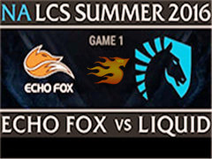 2016LCSļW2D3FOX VS TL 1