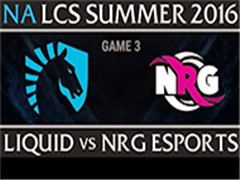 2016LCSļW3D2TL VS NRG 3