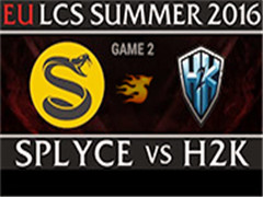 2016LCSŷļW4D1SPY VS H2K 2