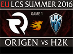 2016LCSŷļW9D1OG VS H2K 1