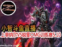 小智斗鱼直播—上单纳尔VS锐雯【OMG训练赛】5月10日