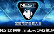 NEST2016ȫӾDSnake vs OMG 1